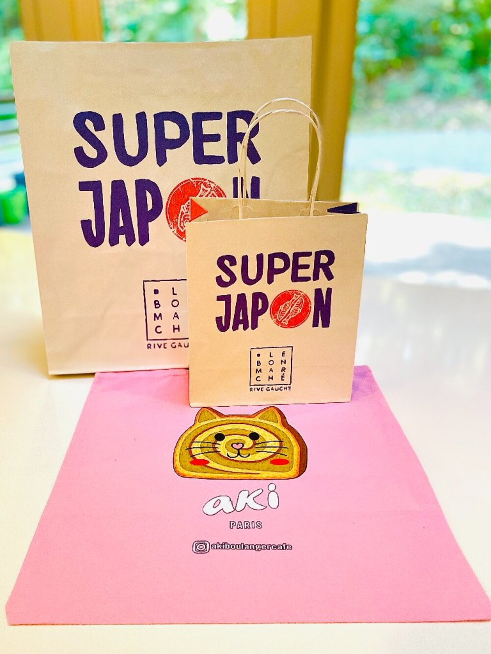 Aki Paris Tote from Le Bon Marché Super Japon – New + Event Packaging